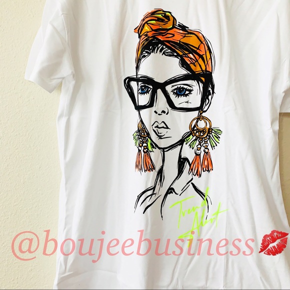 ZARA Front Print Shirt - Picture 7 of 8